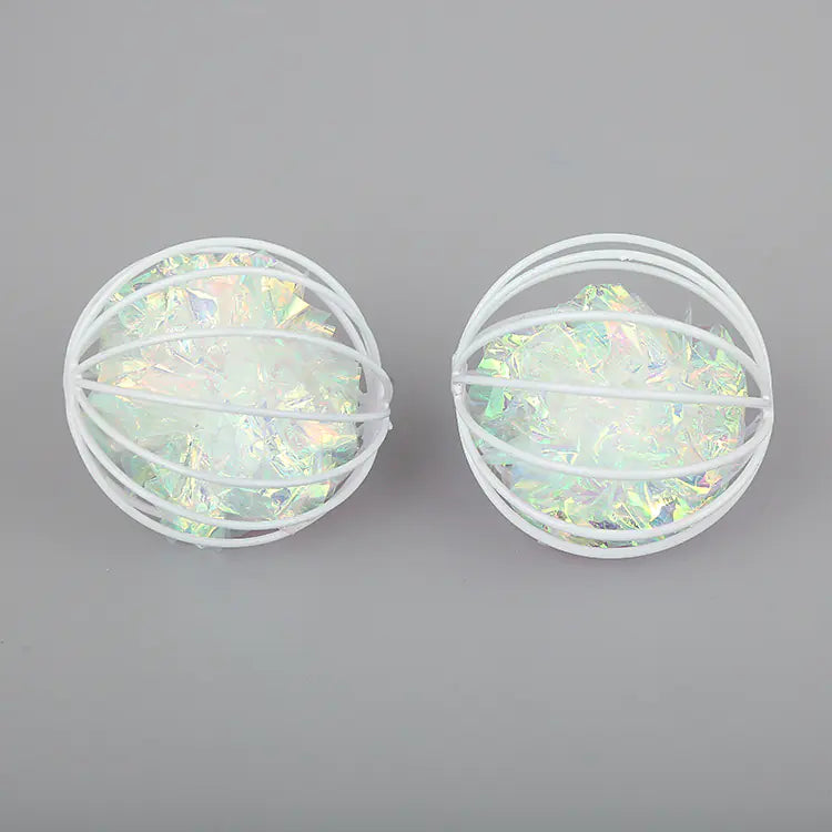 Interactive Colorful Crinkly Balls for Cats Toys