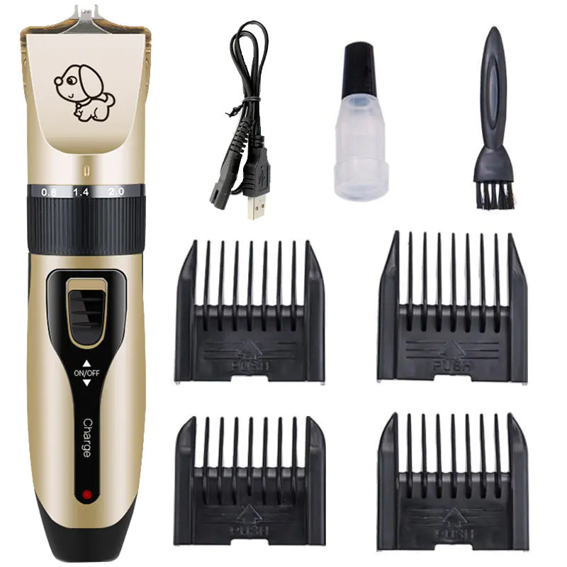 Electric Pet Grooming Kit for Dogs and Cats