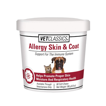 Vet Classics Allergy Skin & Coat Support Pet Supplement for Cats