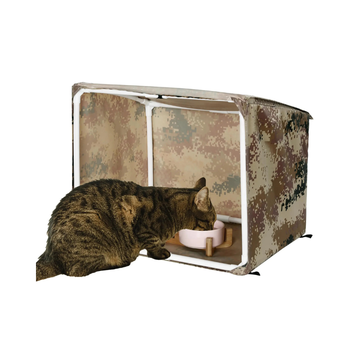 ROYALAY Outdoor Cat Feeding Station for Food & Water