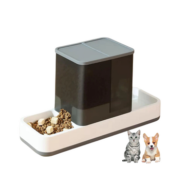 Automatic Cat Food and Water Dispenser Gravity Dog Feeder