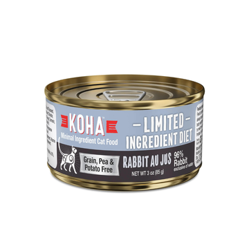 KOHA Limited Ingredient Diet Rabbit Au Jus for Cats