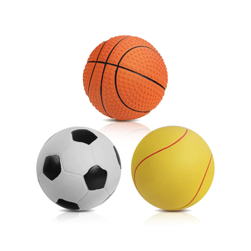 SCHITEC Squeaky Dog Toy Balls