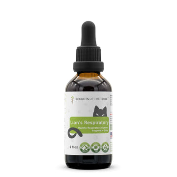 Lions Respiratory | Natural Herbal Dietary Supplement for Cats
