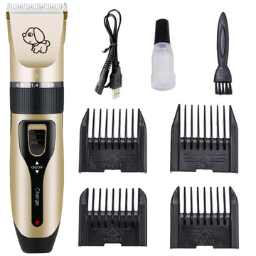 Electric Pet Grooming Kit for Dogs and Cats