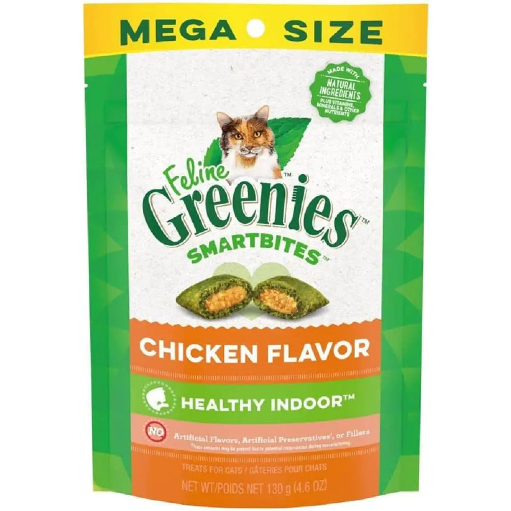 Greenies Smartbites Treats for Cats Chicken 130g (4.6oz)