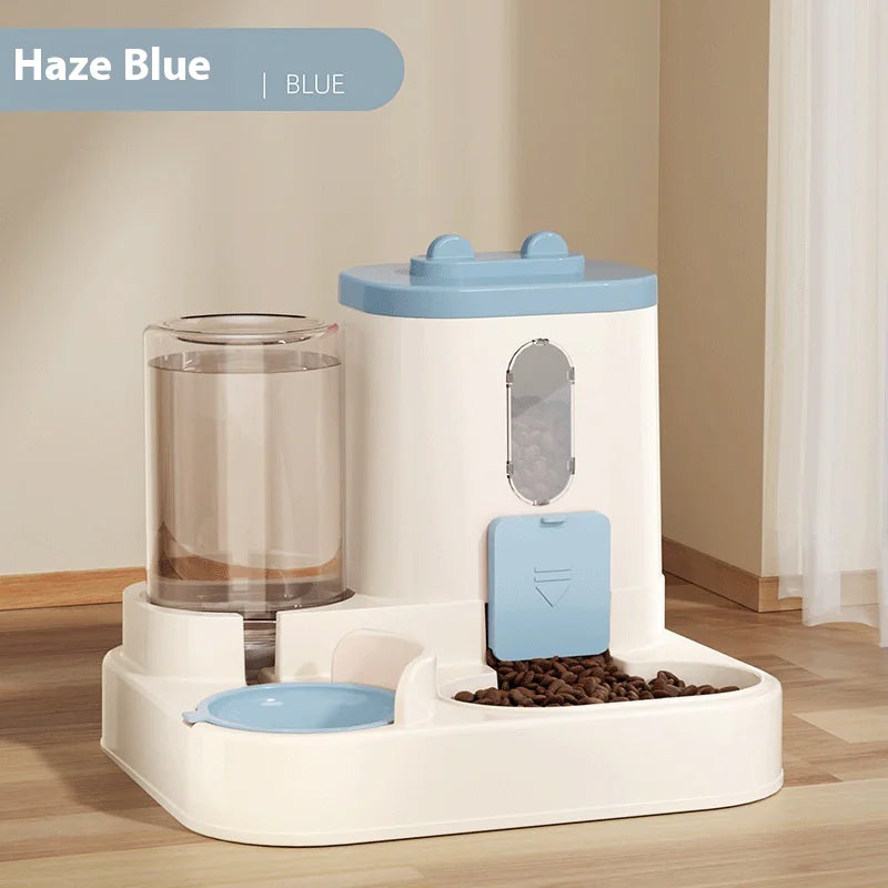 Automatic Pet Feeder with Water Dispenser for Dogs and Cats